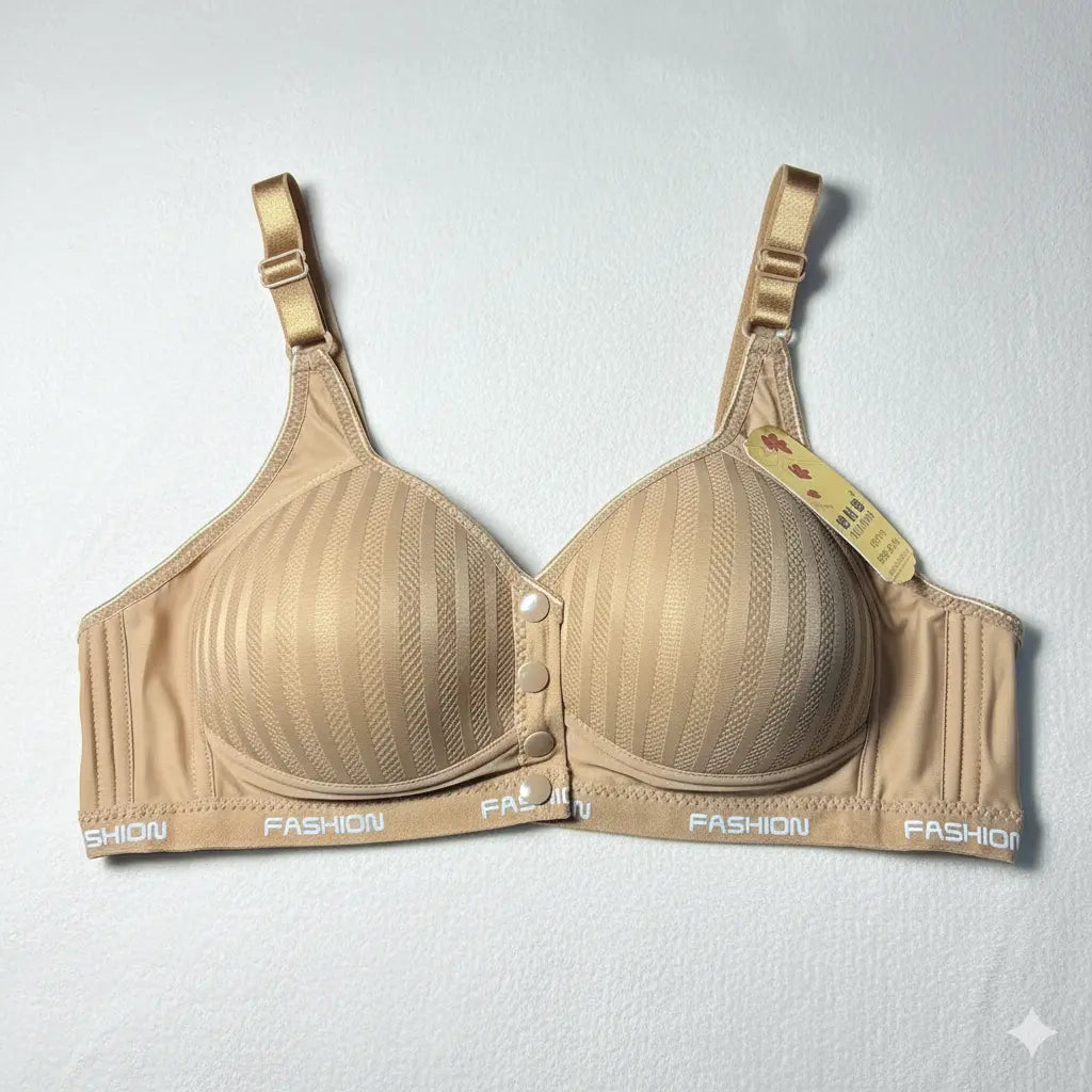 Pack Of 3 Ultra-Comfort Padded Button Bra for Women – Comfortable Daily Wear